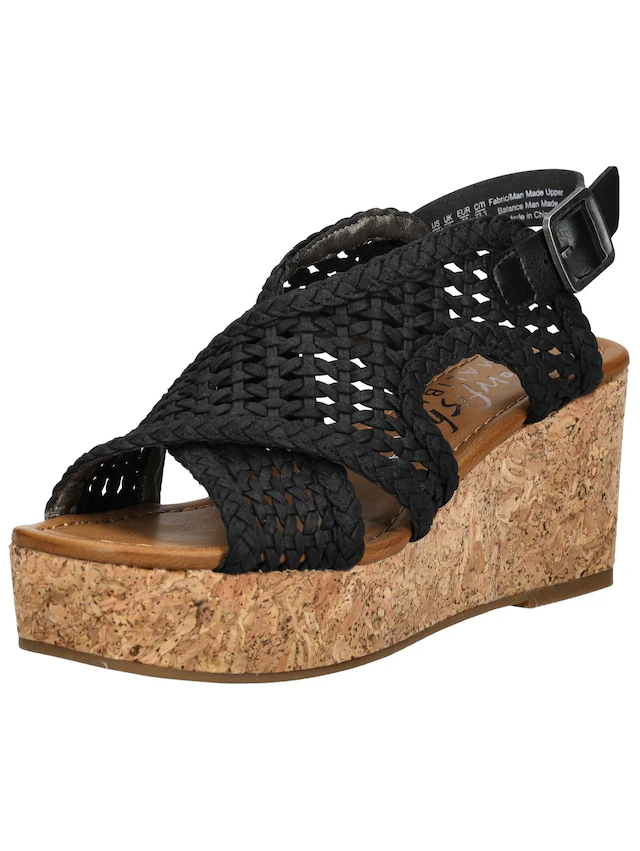 Blowfish Keilsandalette »Blowfish Sandalen Lederimitat«