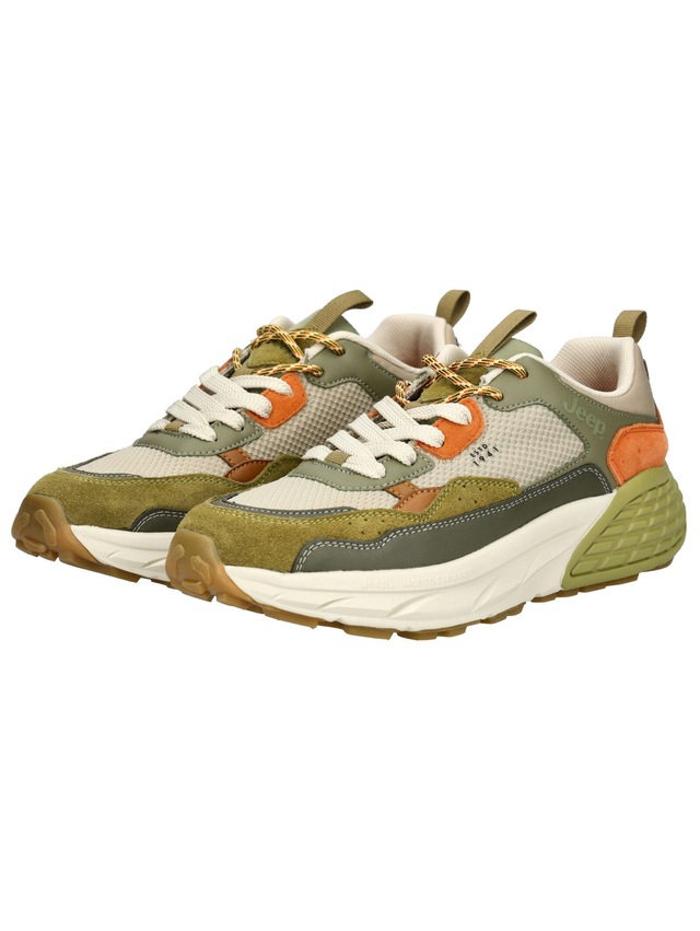 Jeep Sneaker »Jeep Sneaker Lederimitat/Textil«