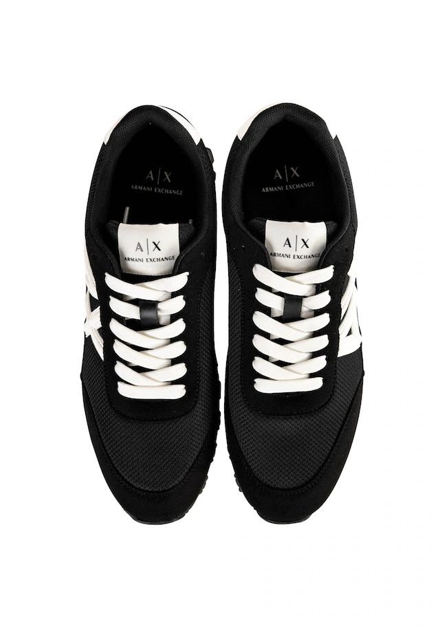 ARMANI EXCHANGE Sneaker »Sneaker SNEAKER DROP MICROSUEDE+MESH+CALF PU«