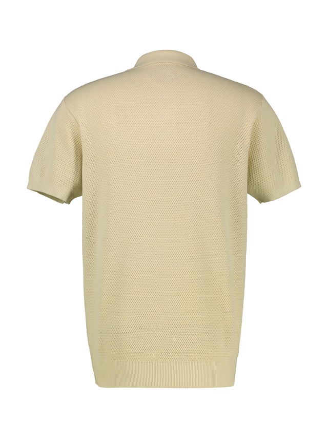 LERROS Poloshirt mit Strick-Struktur