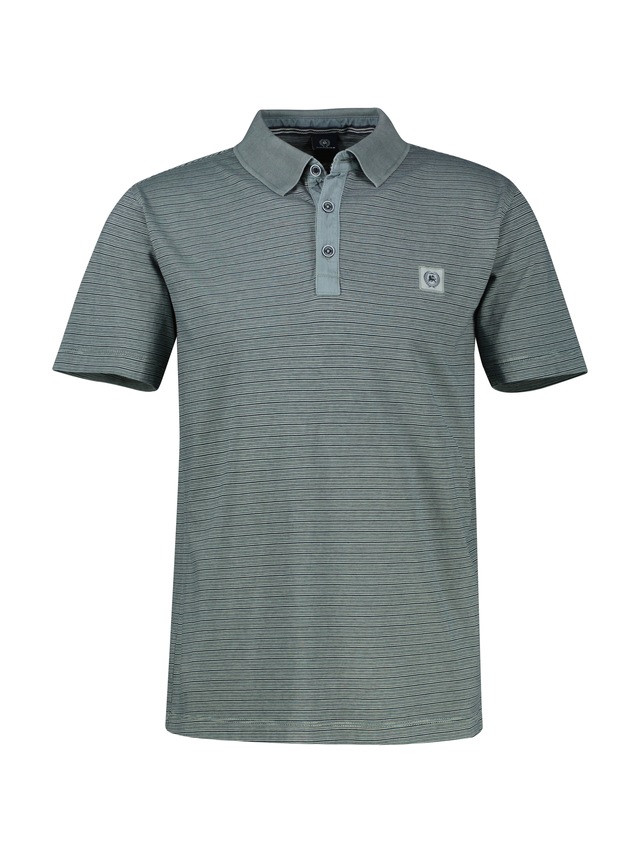 LERROS Poloshirt Kurzarm-Polo mit feinen Streifen