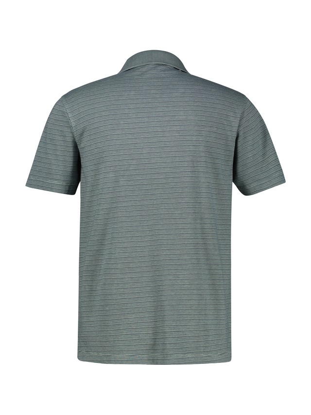 LERROS Poloshirt Kurzarm-Polo mit feinen Streifen