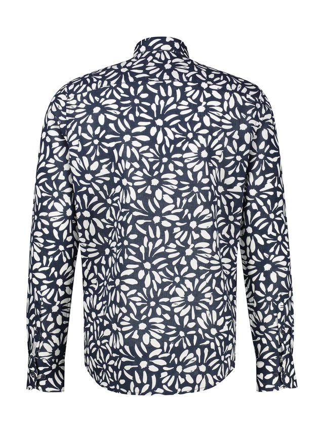 LERROS Langarmhemd mit All-Over Print