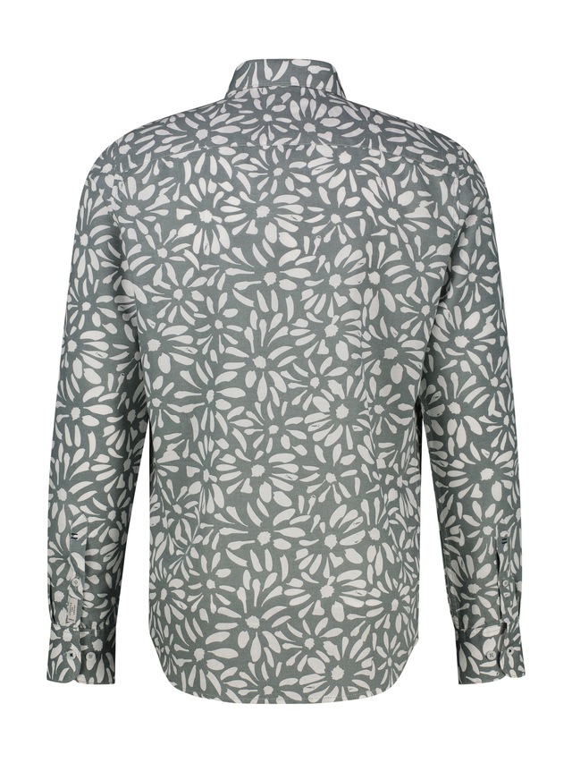 LERROS Langarmhemd mit All-Over Print