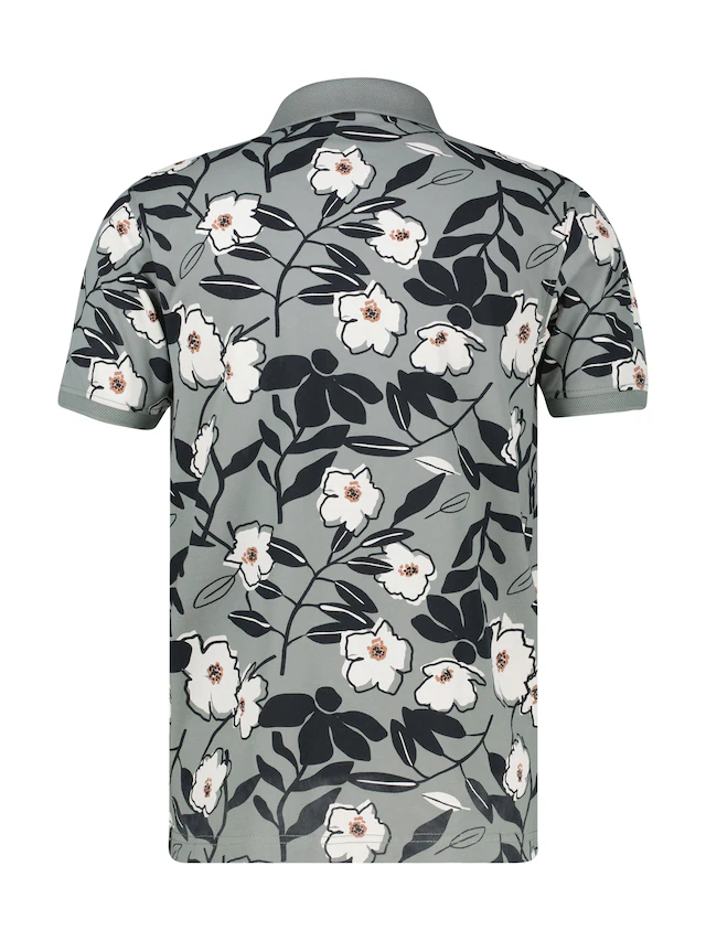 LERROS Poloshirt mit All-Over Print