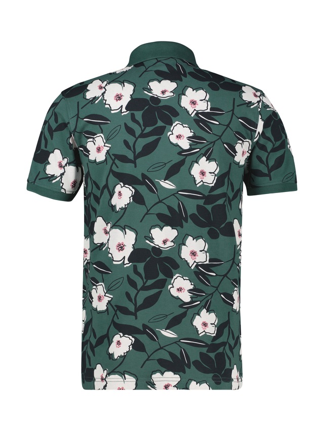 LERROS Poloshirt mit All-Over Print