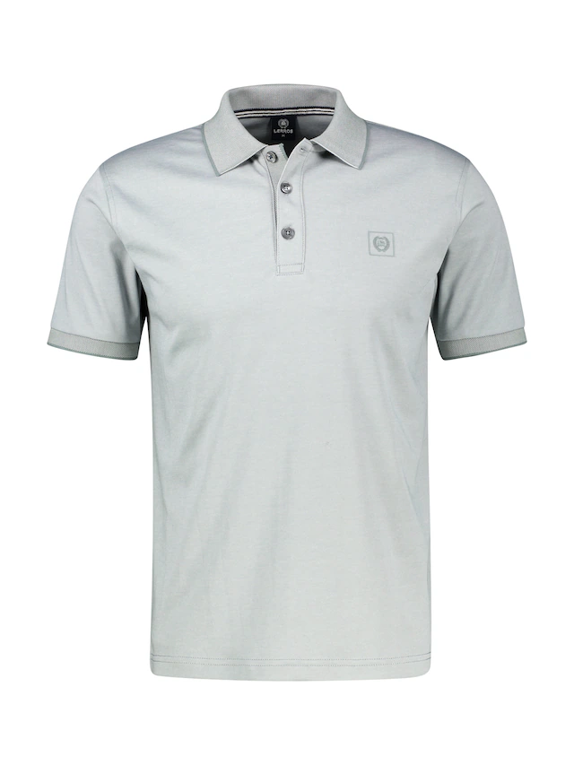LERROS Poloshirt mit Logo Stickereicla