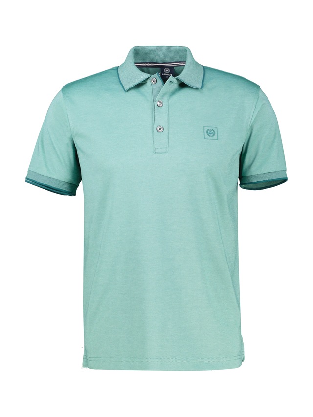 LERROS Poloshirt mit Logo Stickereicla