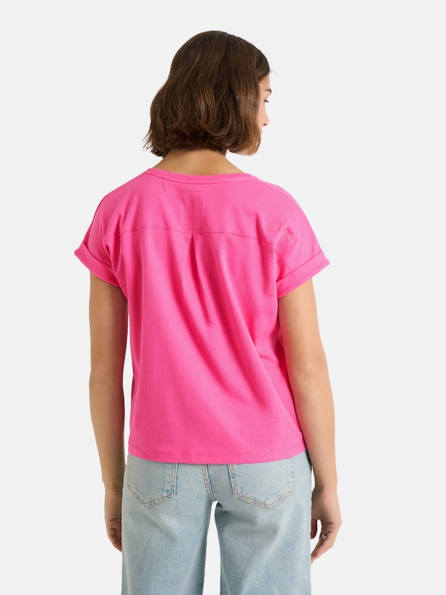 Lieblingsstück T-Shirt »CamilaEP« Ärmel mit Umschlag, Rundhals