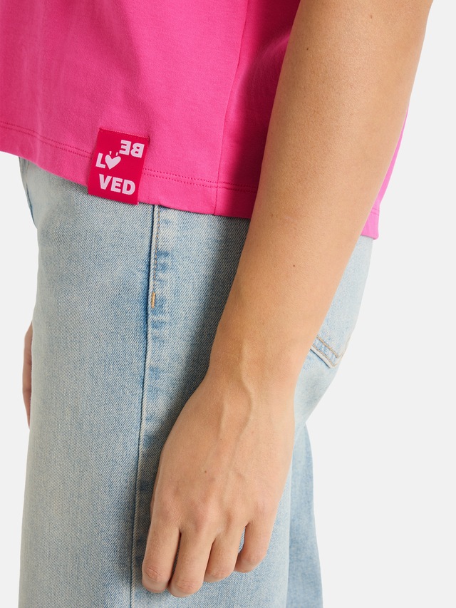 Lieblingsstück T-Shirt »CamilaEP« Ärmel mit Umschlag, Rundhals