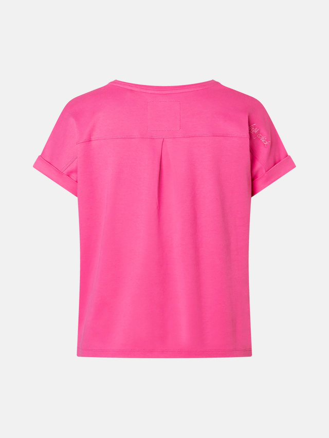 Lieblingsstück T-Shirt »CamilaEP« Ärmel mit Umschlag, Rundhals