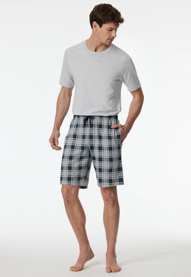 Schiesser Pyjamahose »Mix + Relax« mit seitlichen Taschen, Single-Jersey Qualität