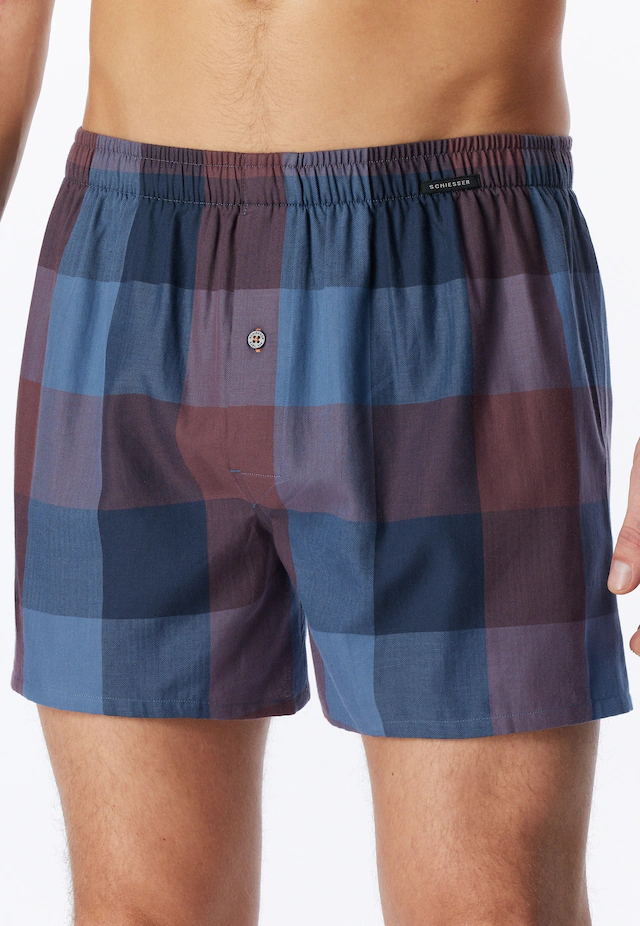 Schiesser Weiter Boxer »Boxershorts Multipack« Eingriff mit Knopf, elastischer Bund, lockere Passform