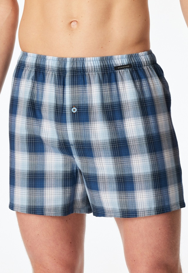 Schiesser Weiter Boxer »Boxershorts Multipack« Eingriff mit Knopf, elastischer Bund, lockere Passform