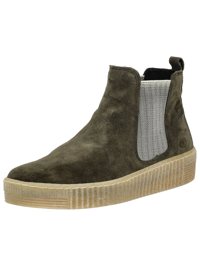 Gabor Plateaustiefelette »Gabor Stiefelette Veloursleder/Textil«