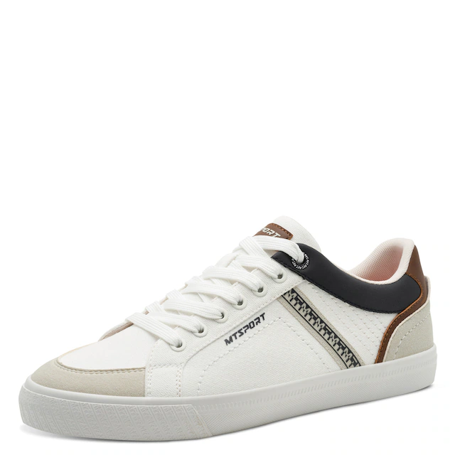 MARCO TOZZI Sneaker , Freizeitschuh, Halbschuh, Schnürschuh mit Kontrastbesätzen