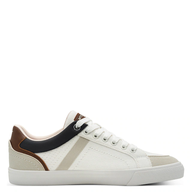 MARCO TOZZI Sneaker , Freizeitschuh, Halbschuh, Schnürschuh mit Kontrastbesätzen