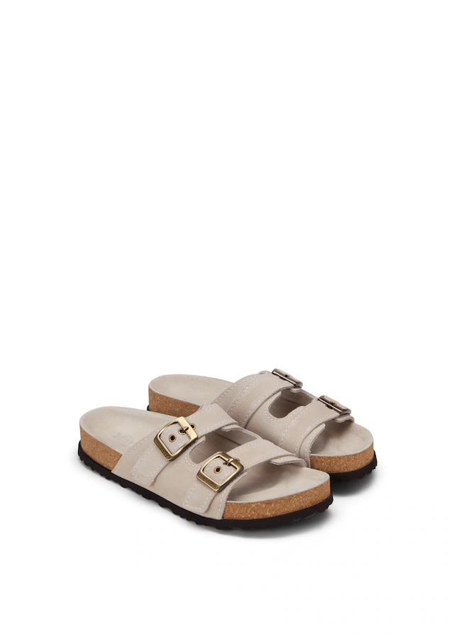 Marc O'Polo Pantolette »Quinn« Sommerschuh, Hausschuh, Strandschuh mit Memory Foam
