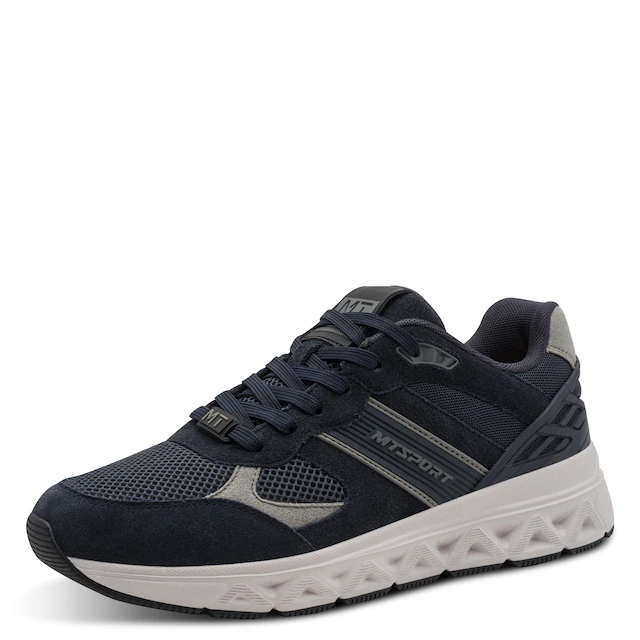 MARCO TOZZI Sneaker Freizeitschuh, Halbschuh, Schnürschuh mit MT-Logo