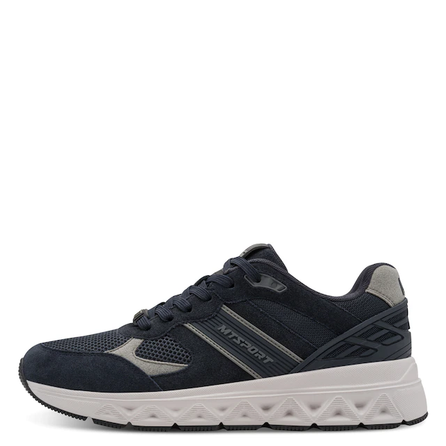 MARCO TOZZI Sneaker Freizeitschuh, Halbschuh, Schnürschuh mit MT-Logo