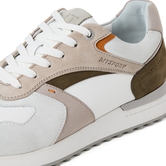 MARCO TOZZI Sneaker , Freizeitschuh, Halbschuh, Schnürschuh mit Kontrastbesätzen
