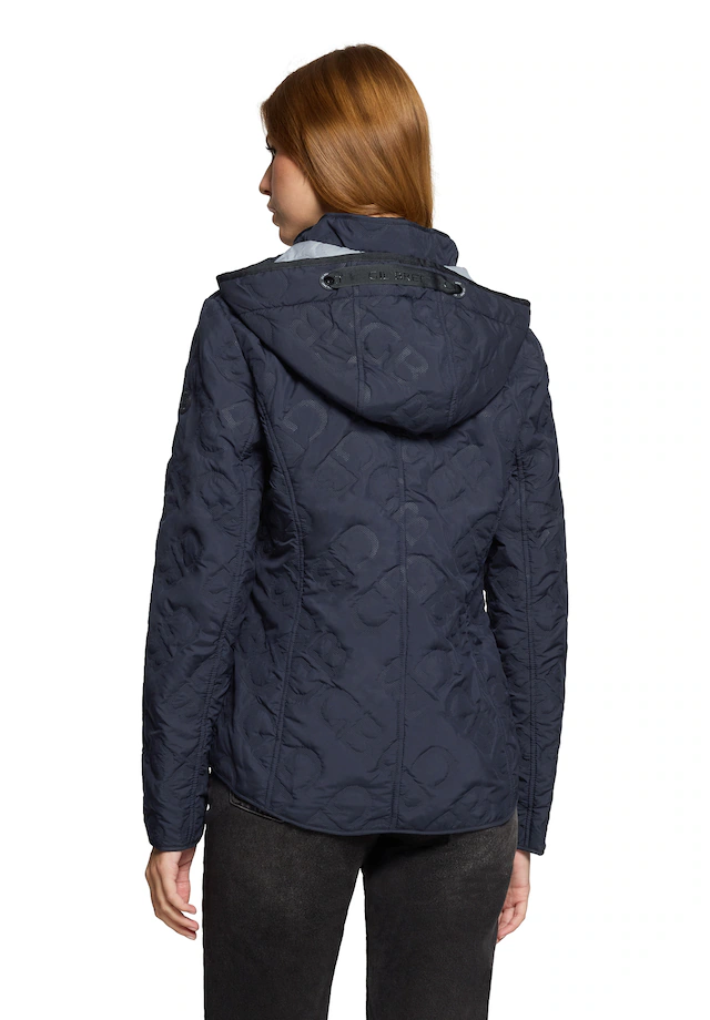 Gil Bret Outdoorjacke mit Kapuze mit Strukturmuster