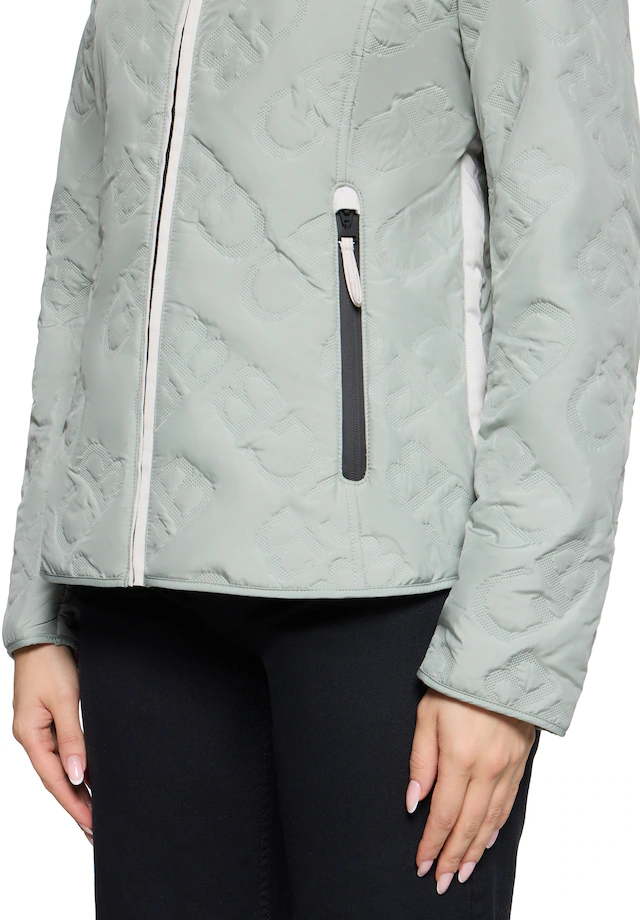 Gil Bret Outdoorjacke mit Kapuze mit Strukturmuster