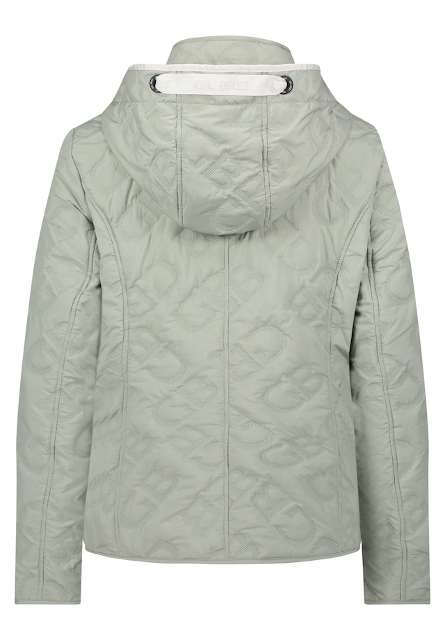 Gil Bret Outdoorjacke mit Kapuze mit Strukturmuster