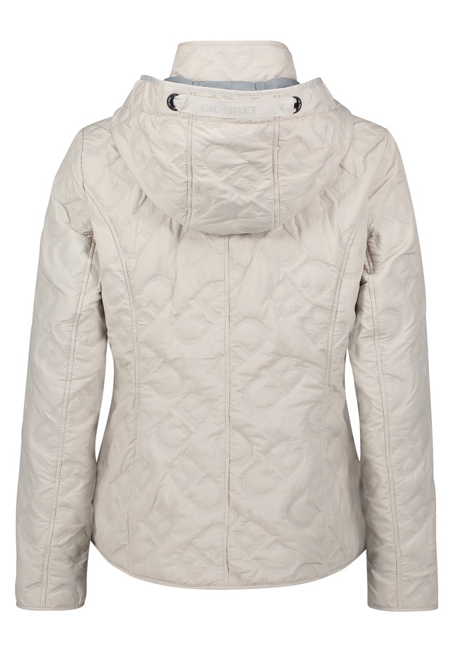 Gil Bret Outdoorjacke mit Kapuze mit Strukturmuster