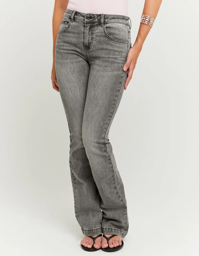 Tally Weijl Bootcut-Jeans »SPADEBOOTY« Baumwollmischung, Mid Waist