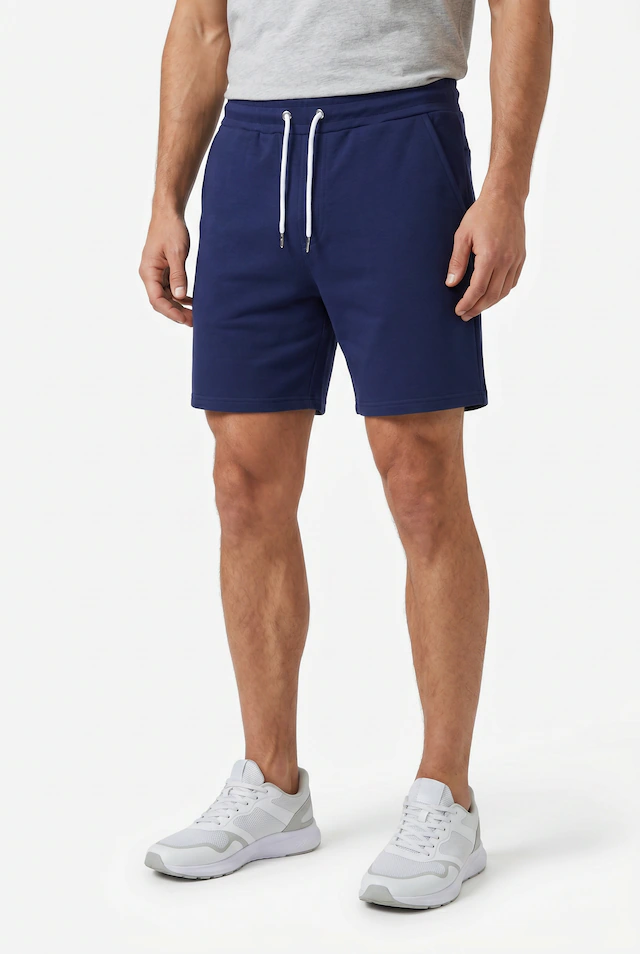 Ellesse Sweatshorts »WEST PALM SHORT« mit Kordelverschluss, aus Baumwolle und Polyester