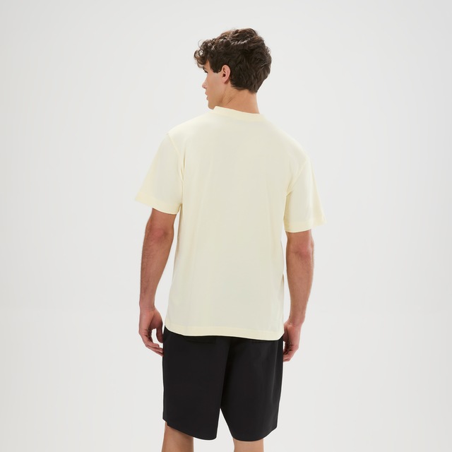 Ellesse T-Shirt »ACCIANO T-SHIRT« Kurzarm, mit Rundhalsausschnitt, ohne Verschluss, aus Baumwolle
