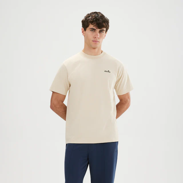 Ellesse T-Shirt »ACCIANO T-SHIRT« Kurzarm, mit Rundhalsausschnitt, ohne Verschluss, aus Baumwolle