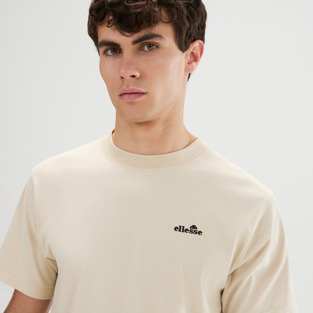 Ellesse T-Shirt »ACCIANO T-SHIRT« Kurzarm, mit Rundhalsausschnitt, ohne Verschluss, aus Baumwolle