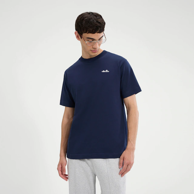 Ellesse T-Shirt »ACCIANO T-SHIRT« Kurzarm, mit Rundhalsausschnitt, ohne Verschluss, aus Baumwolle