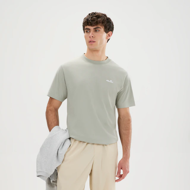 Ellesse T-Shirt »ACCIANO T-SHIRT« Kurzarm, mit Rundhalsausschnitt, ohne Verschluss, aus Baumwolle