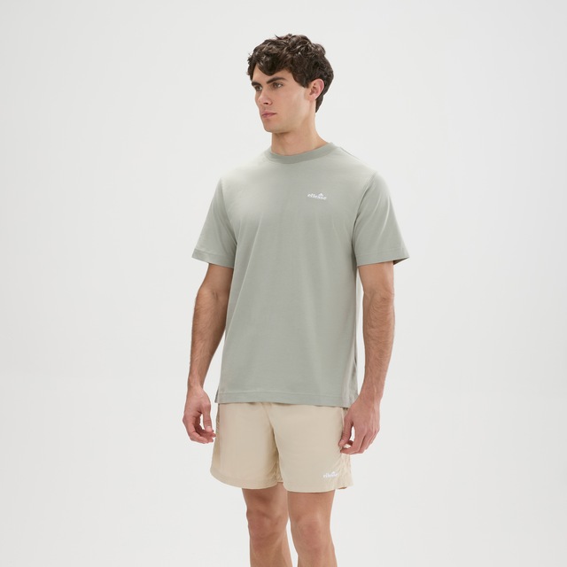 Ellesse T-Shirt »ACCIANO T-SHIRT« Kurzarm, mit Rundhalsausschnitt, ohne Verschluss, aus Baumwolle