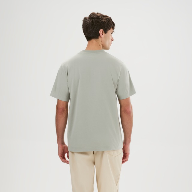 Ellesse T-Shirt »ACCIANO T-SHIRT« Kurzarm, mit Rundhalsausschnitt, ohne Verschluss, aus Baumwolle