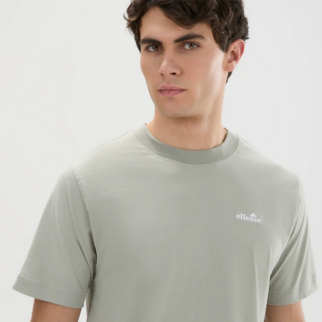 Ellesse T-Shirt »ACCIANO T-SHIRT« Kurzarm, mit Rundhalsausschnitt, ohne Verschluss, aus Baumwolle