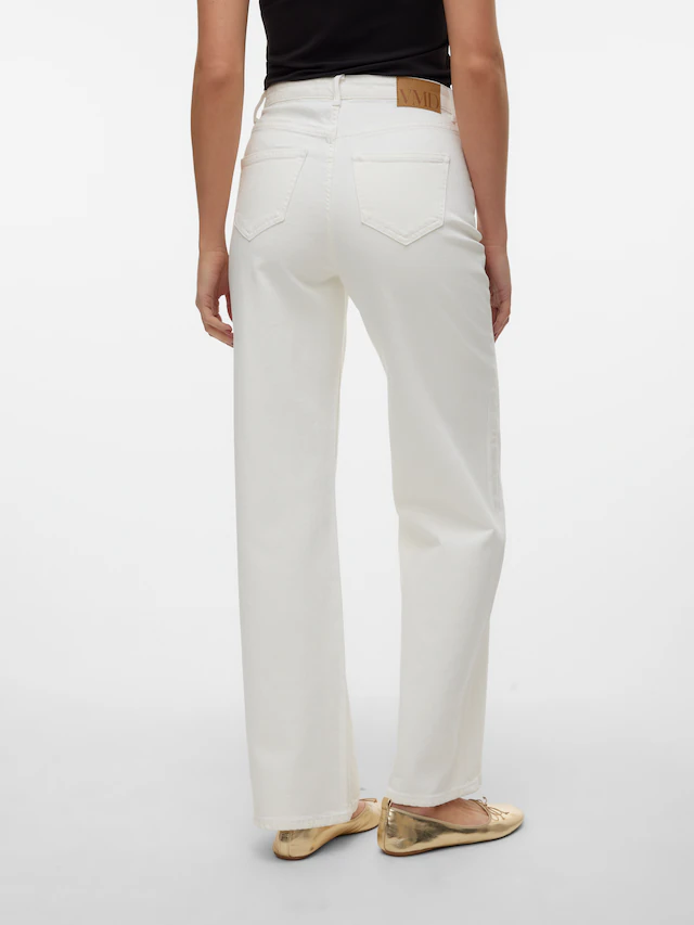 Vero Moda High-waist-Jeans »VMTESSA HR WIDE JEANS COLOR GA NOOS« mit Eingrifftaschen