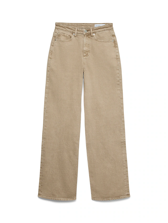 Vero Moda High-waist-Jeans »VMTESSA HR WIDE JEANS COLOR GA NOOS« mit Eingrifftaschen