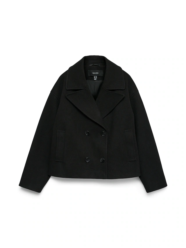 Vero Moda Cabanjacke »VMVINCELINE SHORT JACKET NOOS« Kunstfaser