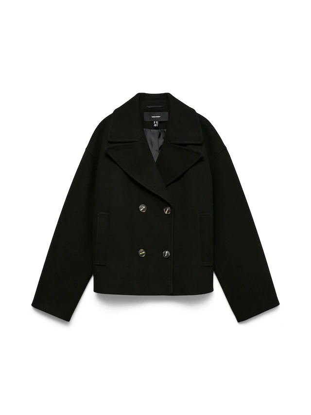 Vero Moda Cabanjacke »VMVINCELINE SHORT JACKET NOOS« Kunstfaser