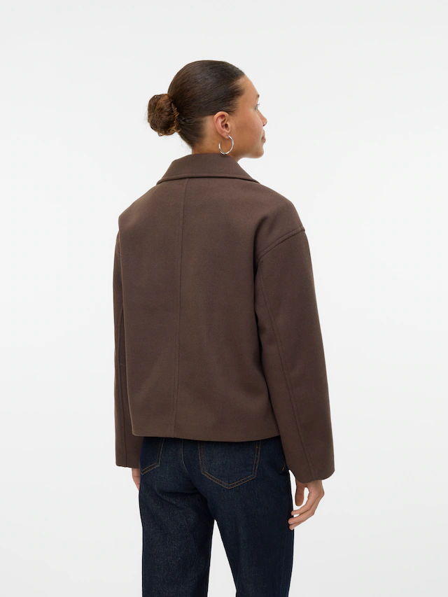 Vero Moda Cabanjacke »VMVINCELINE SHORT JACKET NOOS« Kunstfaser