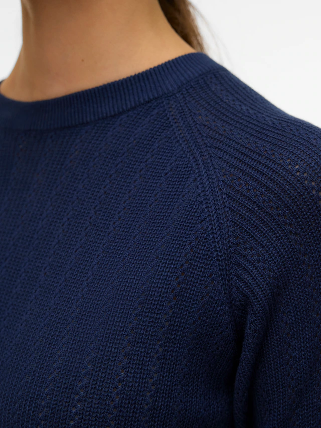 Vero Moda Strickpullover »VMNEWLEX POINTELLE LS O-N PULLOVER NOOS«
