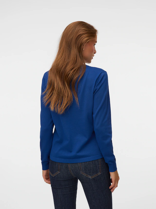 Vero Moda Strickpullover »VMSILJE LS O-NECK PULLOVER NOOS«