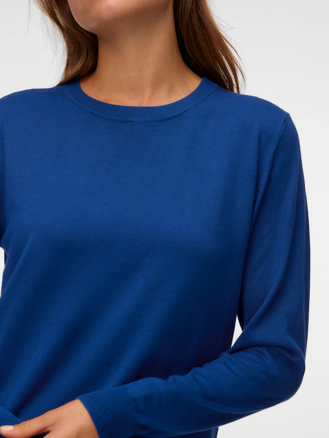 Vero Moda Strickpullover »VMSILJE LS O-NECK PULLOVER NOOS«