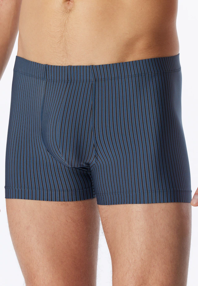 Schiesser Boxershorts »Pure Micro« ohne Eingriff, sportlicher Look mit Streifen
