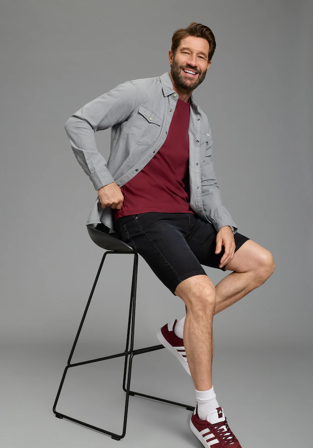 Arizona Jeansshorts »Doppelpack Denimshorts« 2er-Pack, Regular-Fit, gerade geschnittenes Bein
