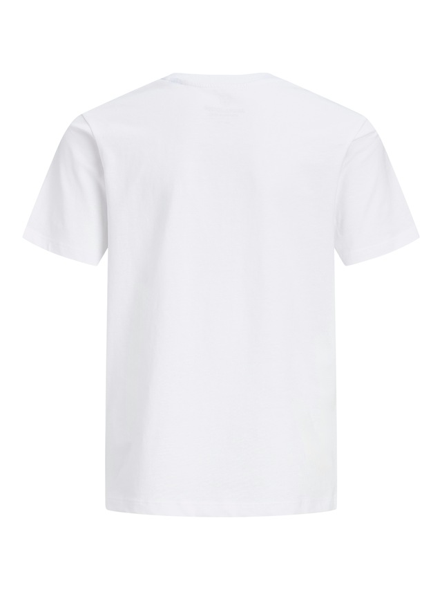 Jack & Jones Junior T-Shirt »JJINDIANA TEE SS CREW NECK JNR« Baumwolle, regular fit